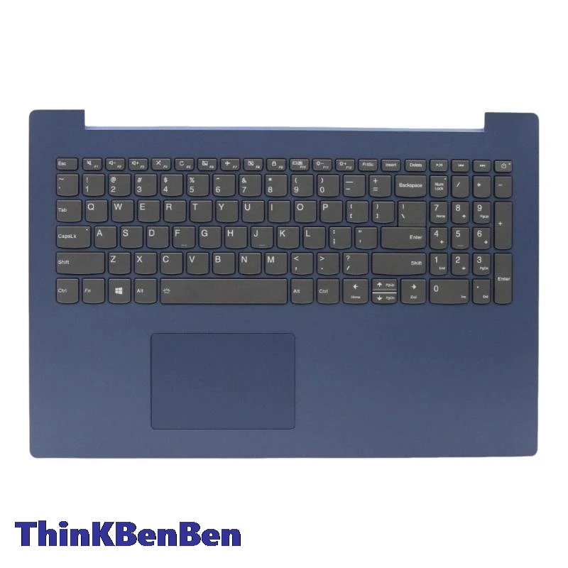Imagem -01 - Superior Palmrest Shell Capa para Lenovo Inglês us Backlit Blue Keyboard Ideapad 330 15 Ich 5cb0r46970 Case superior palmrest shell capa para lenovo ingles us backlit blue keyboard ideapad 330 15 ich 5cb0r46970 case 01