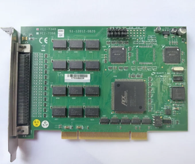 PCI-7396 acquisition card PCI-7348 tested OK