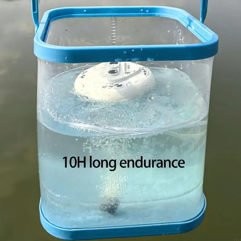 F19B Portable Fish Tanks Oxygen Pumps Quiet Operations Automatic Pond Fountains Aerator For Home Aquariums