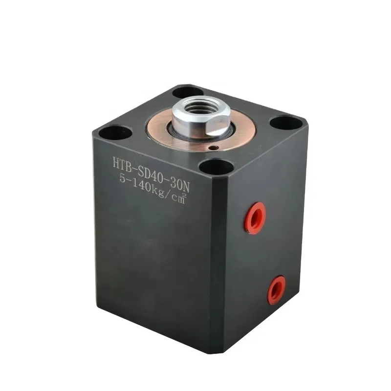 HTB-SD40-50N  Single End Rod Type Bore 40mm Stroke 50mm  Female Threaded Compact Hydraulic Cylinder for Machinery