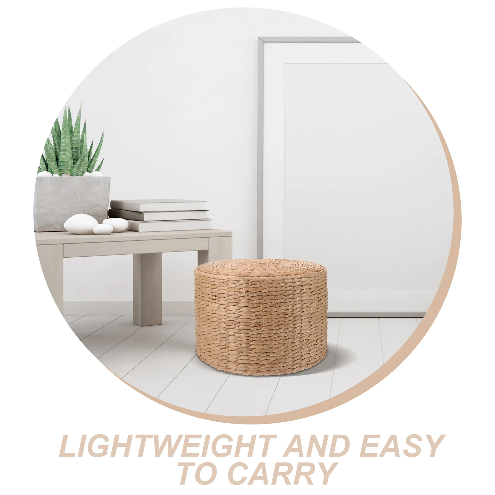Entzückender, gewebter kleiner Schuhwechsel für den Garten, multifunktional, leicht, für den Außenbereich, einzigartiges handgefertigtes Design für