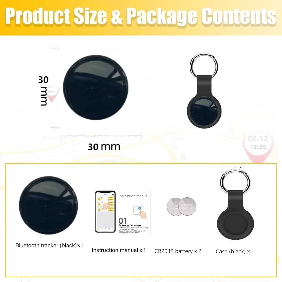 Xiaomi Smart Finder Mini Portable Locator Bluetooth 4.0 Tracker Children Wallet Locator Device Locator Anti Loss Location New