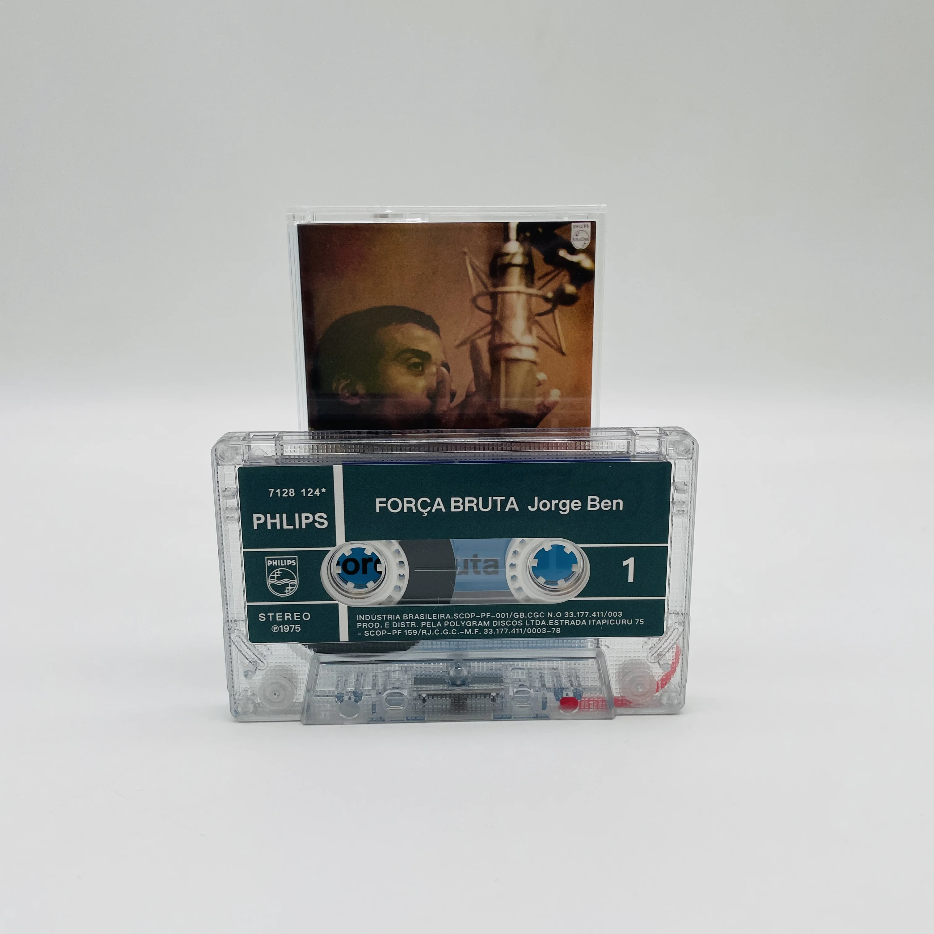 Latin Jorge Ben pita musik Forca Bruta kaset Album Cosplay Walkman perekam kotak Soundtracks mobil hadiah koleksi musik pesta