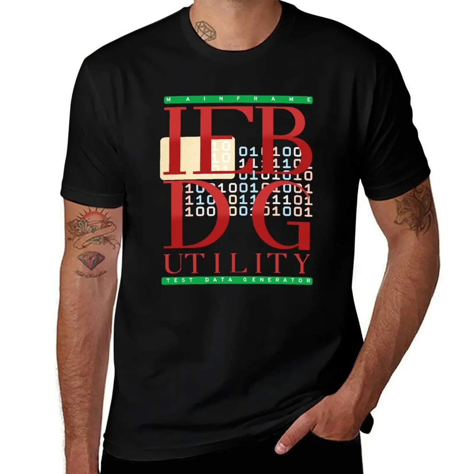 

Mainframe IEBDG: Precision in Data Generation T-Shirt blue archive graphics mens shirts graphic tee