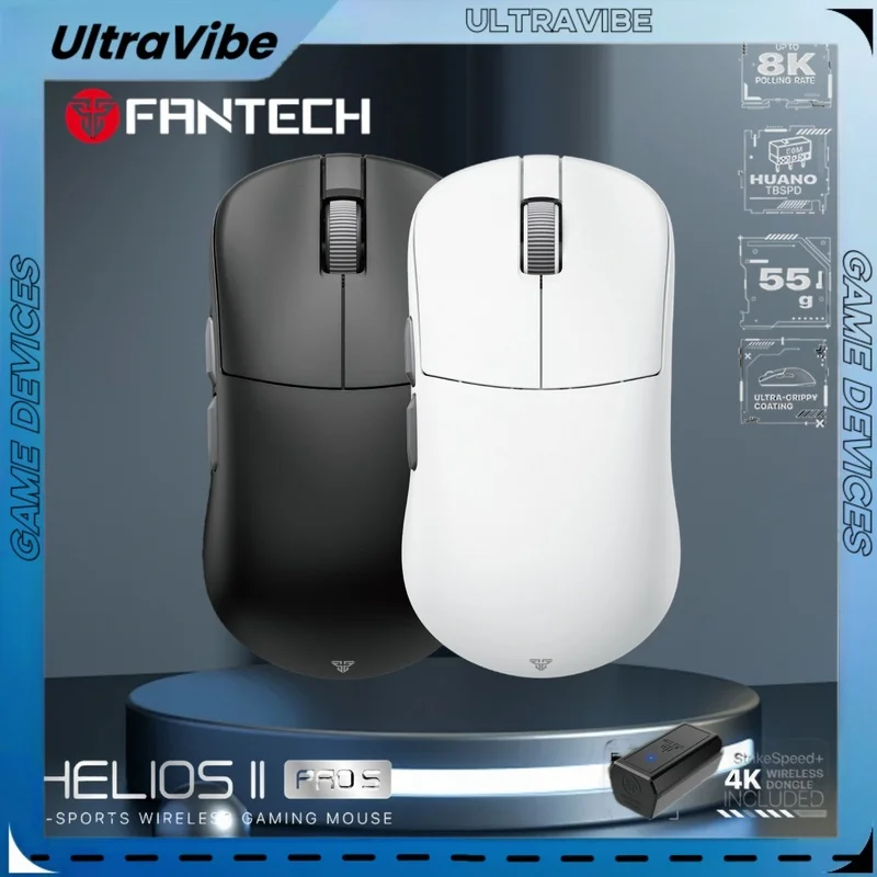 

FANTECH XD3v3 Game Mouse Upgrade Nordic Master 1k4K8K Lightweight Wireless Thir-Mode TTC E-sports Game Mouse Drive Optical Mouse