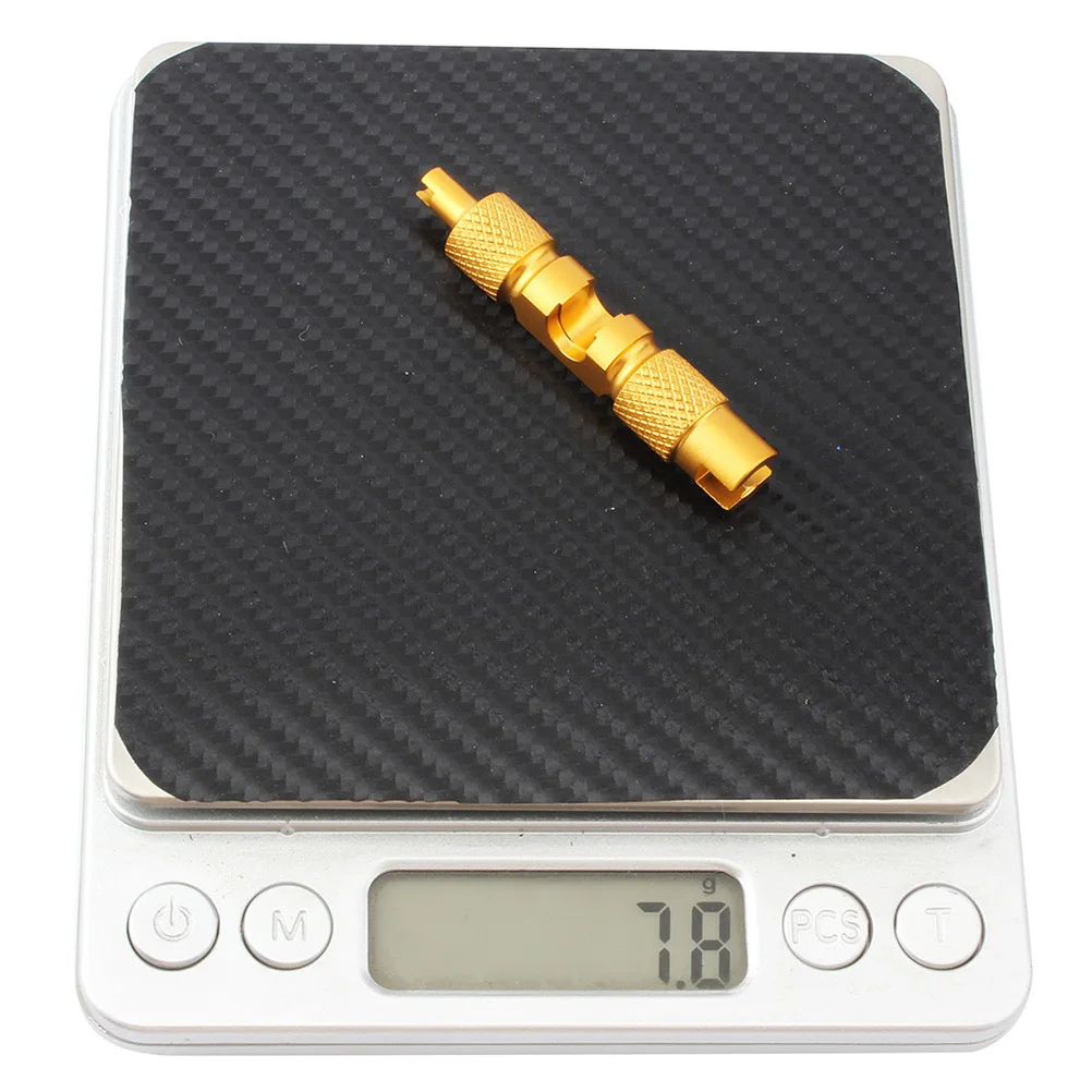 

Bicycle Valve Core Remover French Tube Extension Rod Beautiful Mouth Tool Multifunction Tire Maintenance