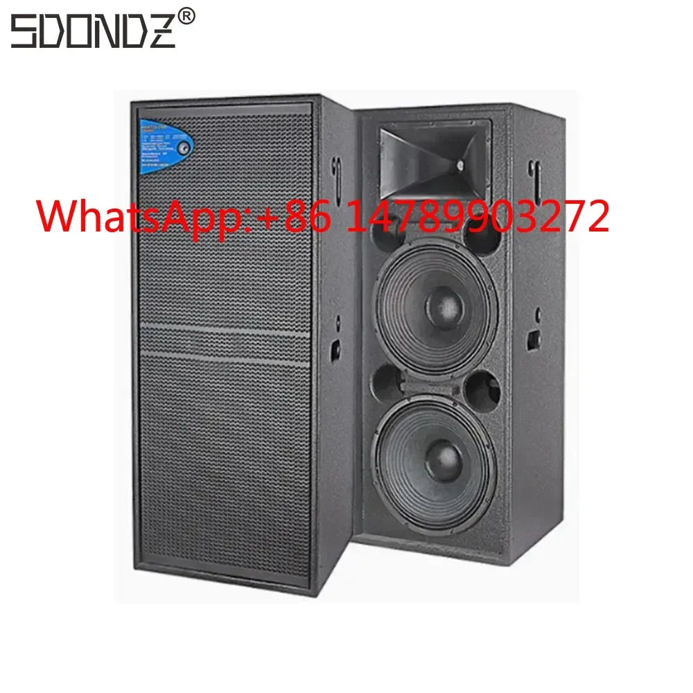 

Powerful 4800W Dual 15‑Inch Passive Stage Speaker High Power for Professional DJ Club Large‑Scale Outdoor Concert Events
