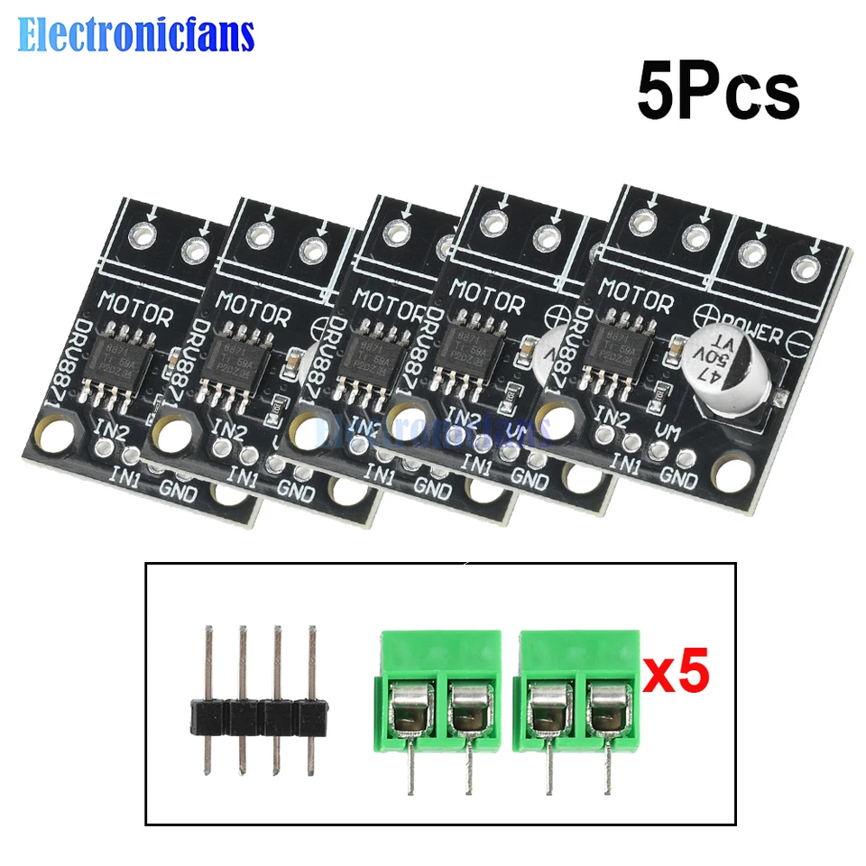 DRV8871 H-Bridge Motor Driver 3.6A 6.5-45V