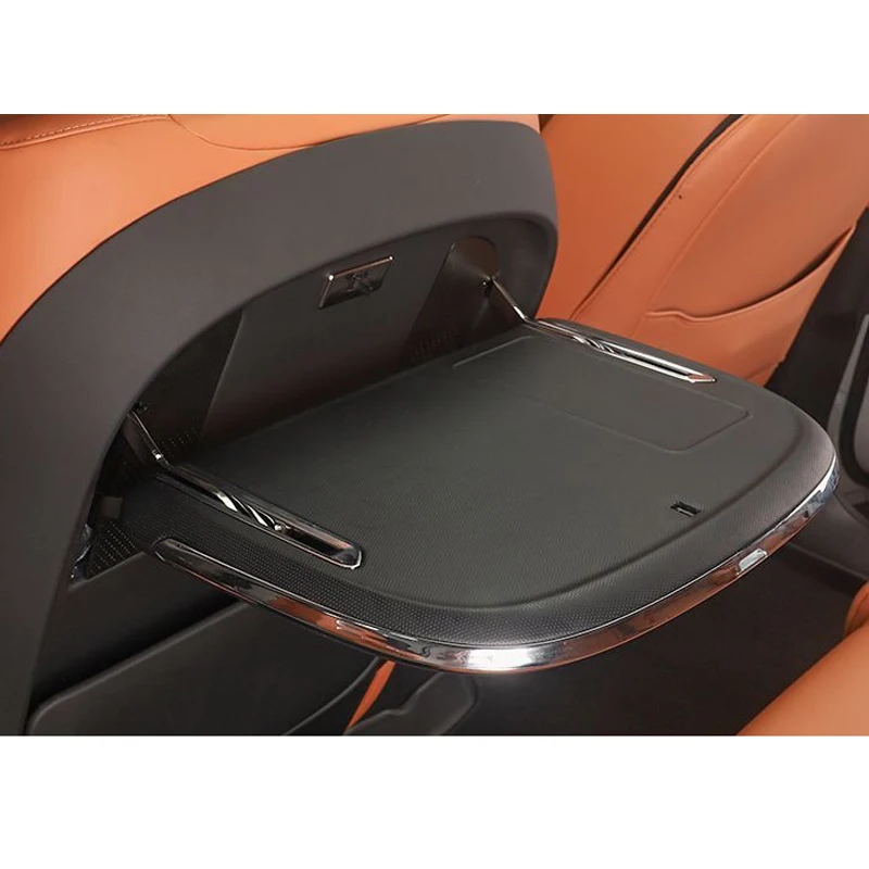 For Leapmotor C10 2024 2025 2026 Car Rear Multi Functional Wireless Charging Small Table Board Foldable Desk Easy Installation
