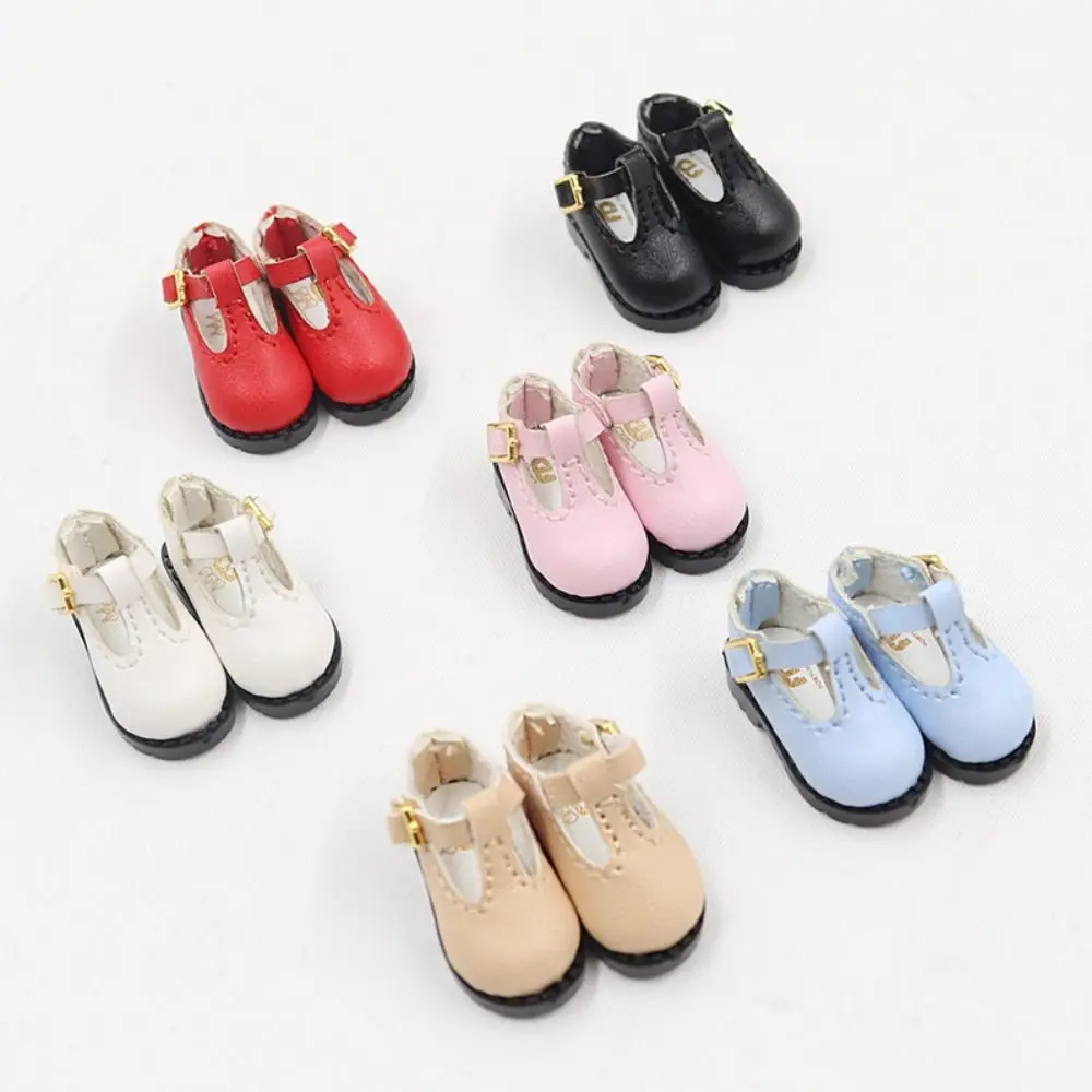 

Dress Up For Blyth Doll Shoes Pretend Play Cute Outfit OB22 OB24 Shoes Boots Clothing Handmade Doll Leather Shoes DIY Toy