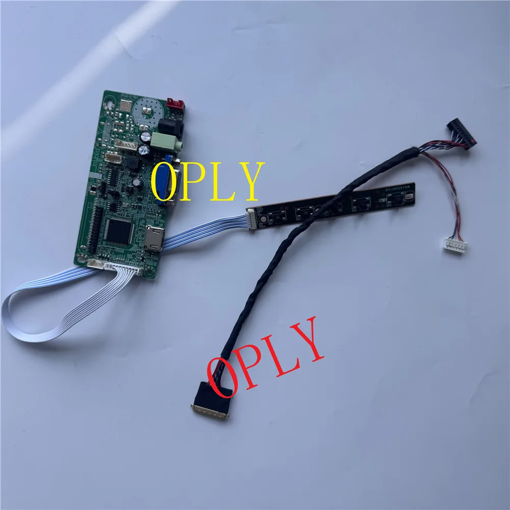 HDMI-Compatible VGA 58C Controller board for LP140WH4-TLA1 LP140WH4-TLN1 LP140WH4-TLN2 LP140WH4-TLC1/TLP1 LP140WH4 1366X768 LED
