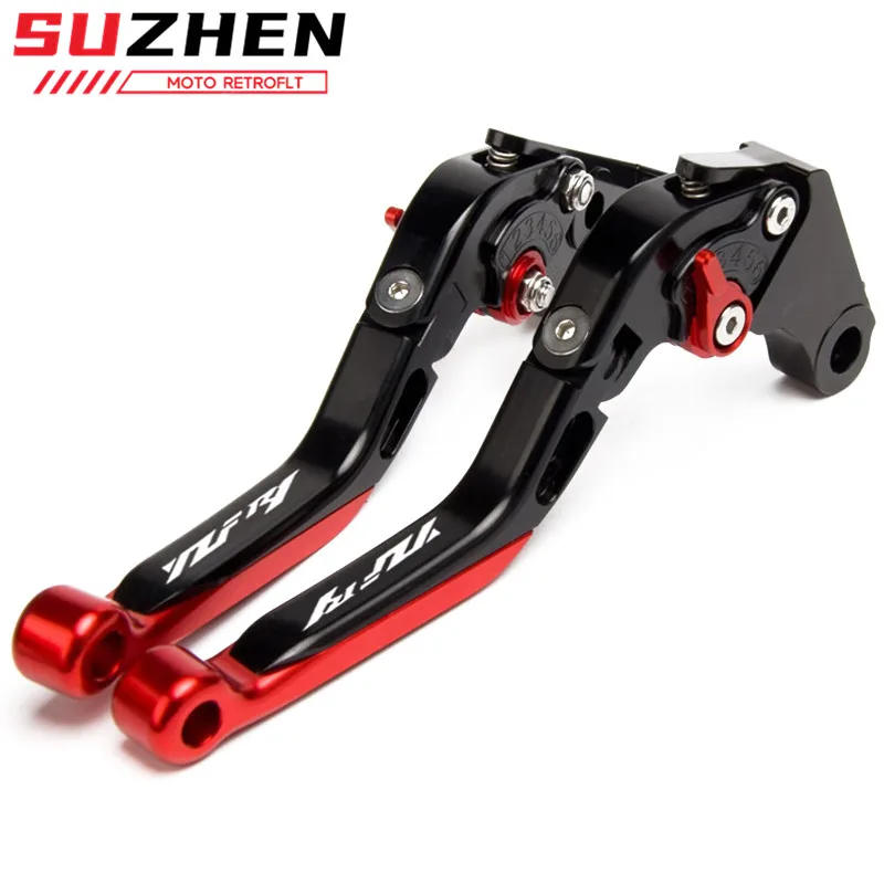 25 Colors CNC Aluminum Adjustable Folding Motorcycle Brake Clutch Levers For YZF R1 YZFR1 YZF-R1 2004 2005 2006 2007 2008