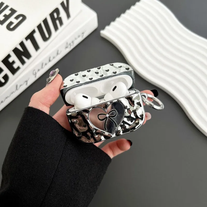 Funda protectora de mariposa negra de lujo para Airpods 1, 2, 3, funda para auriculares para Airpods Pro 2, fundas con gancho