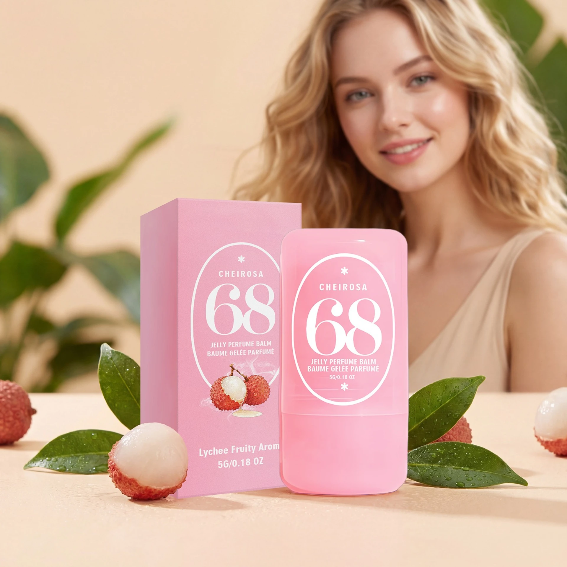 Solid state perfume paste portable & carrying leaving a natural fragrance Long-lasting fresh elegant Skincare