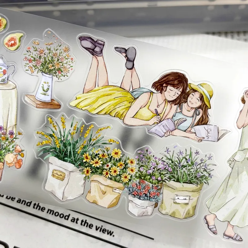 

Счастливое лето, путешествия, высечки, ПЭТ-ленты васи, принадлежности для рукоделия, сделай сам, скрапбукинг, изготовление открыток, декоративная наклейка с планом