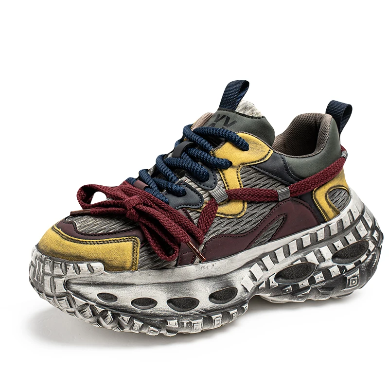 

Men's canvas shoes new large size fashion thick sole breathable casual sports shoes men's non-slip comfortable men's sneakers