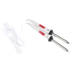 60W 100W White Electric Soldering Iron Double Temperature Control With Switch Welding Pen High And Low Temperature Welding Tools