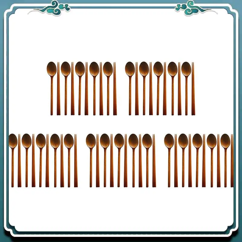 

A67K-дерево мармелада ручной работы, деревянная корейская посуда, комбинированная посуда, 25 наборов ложек и палочек для еды