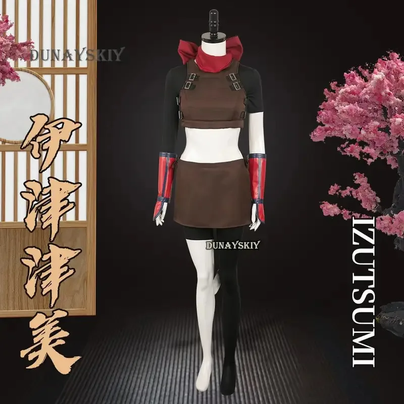 アニメおいしいコス ダンゲン・イズツミ コスプレ衣装 女性用変装ファンタジーテール衣装 女性用 ハロウィンカーニバルパーティー スーツ;2'