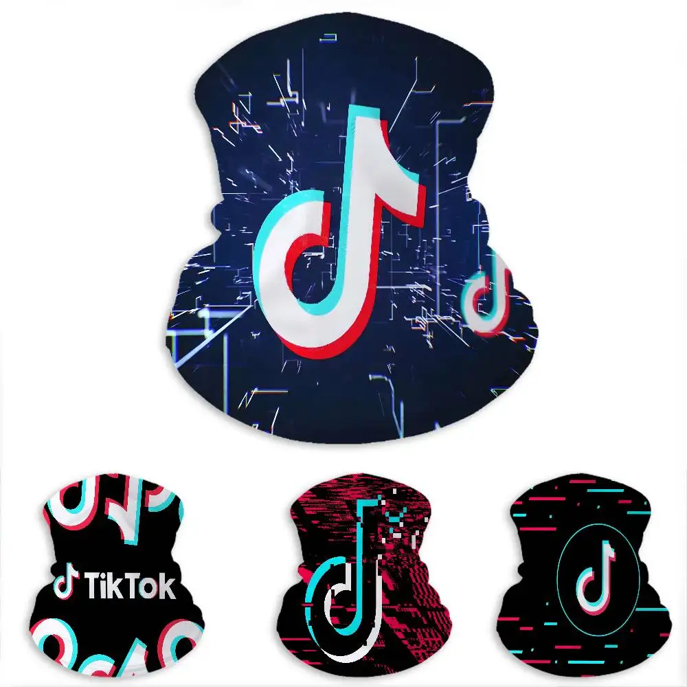 T-TikTok-Brand Multifunctional breathable tube scarf UV protection neck cover for cycling skiing outdoor activity