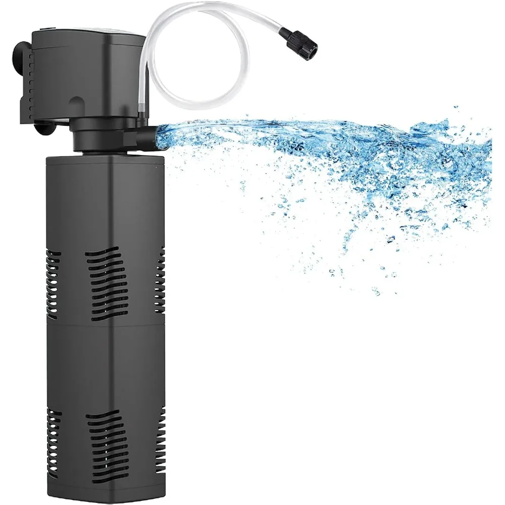 

US Shipping Internal Aquarium Filter 300GPH Submersible for 55-150 Gallon Tank