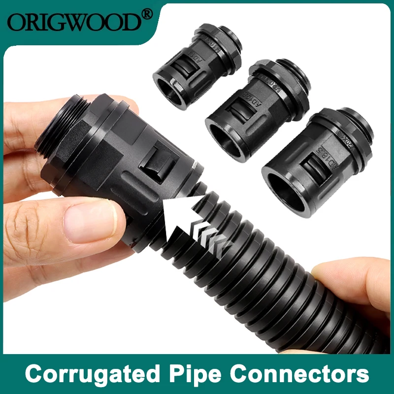 

Corrugated Tube Joint AD13 AD15.8 AD18.5 AD21.2 AD25 AD28.5 AD3.45 Auto Corrugated Cable Insulated Harness Car Wire Connectors