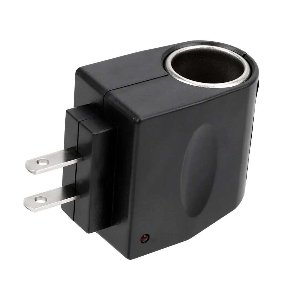 AC 220V Zu DC 12V Auto Zubehör Konverter EU UNS Stecker Innen Teile Schwarz Auto Zigarette Leichter Adapter – Detail 7