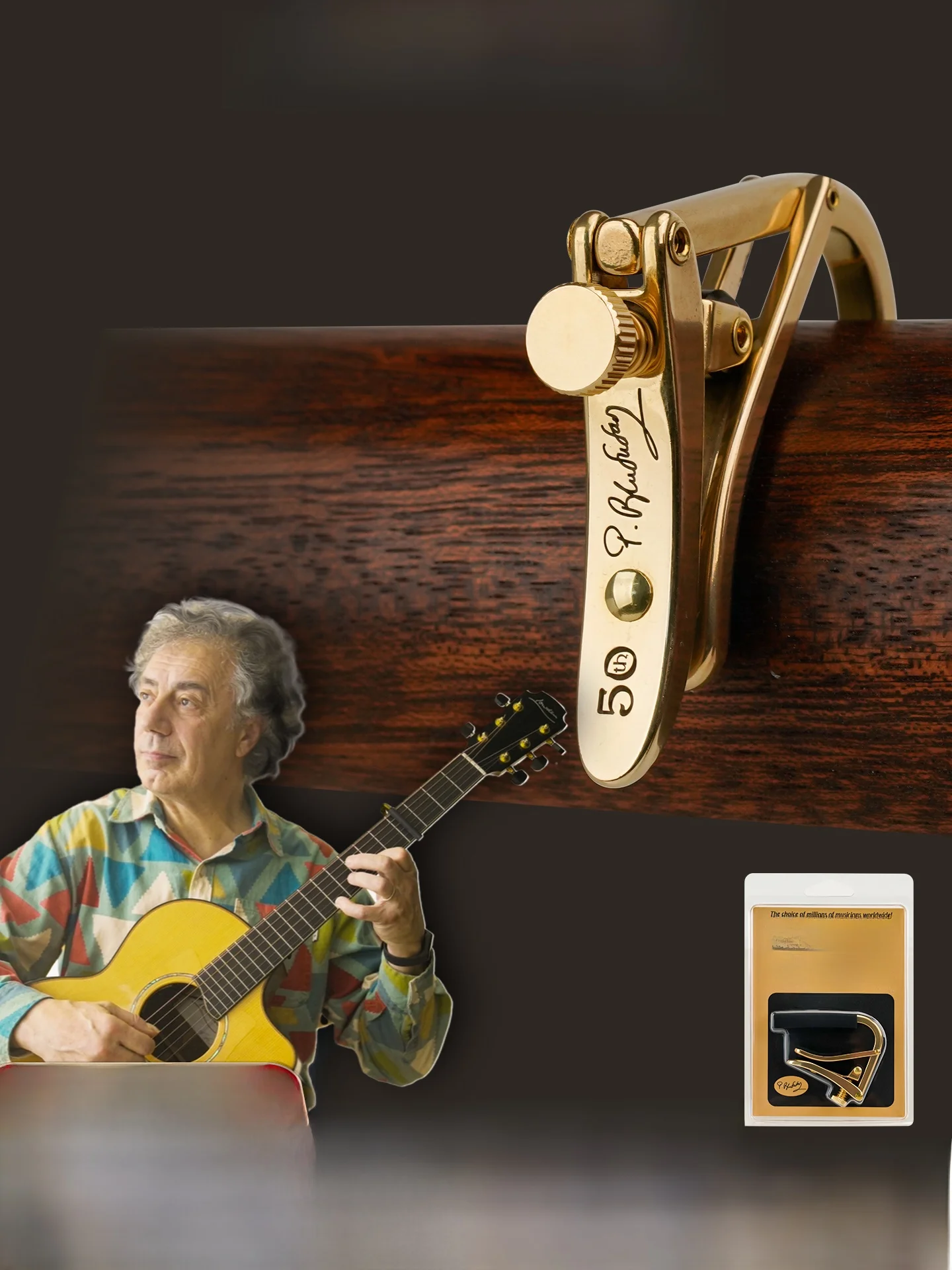 limited-edition-collaborative-pierre-bensusan-three-brothers-c1pb-folk-guitar-tuning-clip-shubb-adjustable-capo