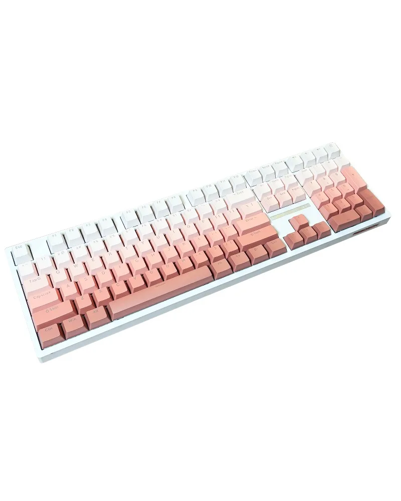 

Gradient Misty Tone Translucent Keycaps Fresh Color Matching Personality Keyboard Replacement Caps