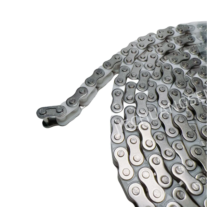 5 Meters Engineering Plastic Chain,35B Nylon Stainless Steel Chain 06C Plug-in Wire SMT Nylon Conveyor Chain (Long 5M )