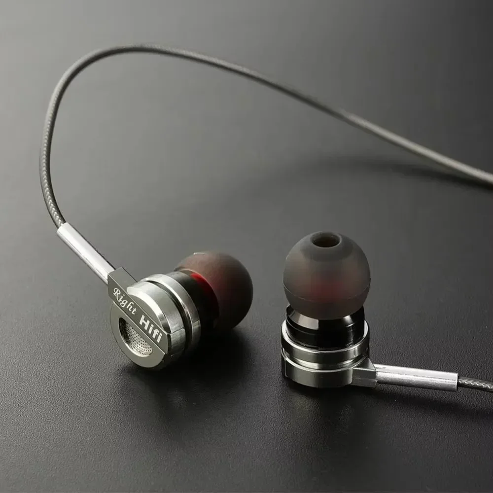 ZLRLMHY With microphone pk-QKZ DM7 Wired Heavy Bass Earphones Headset Earphone QKZ DM9 Metal Music In-Ear Phone