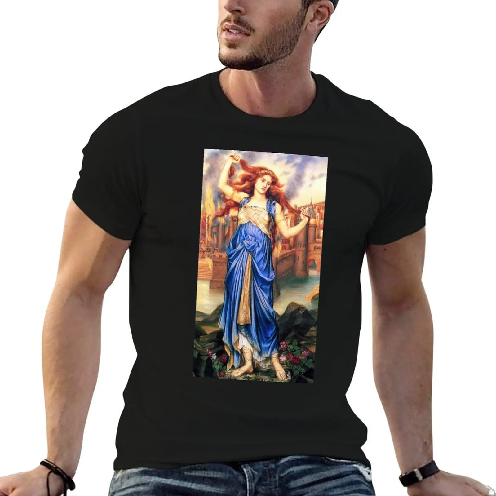 Cassandra - Evelyn De Morgan T-Shirt Work Utility Casual Tee Shirt