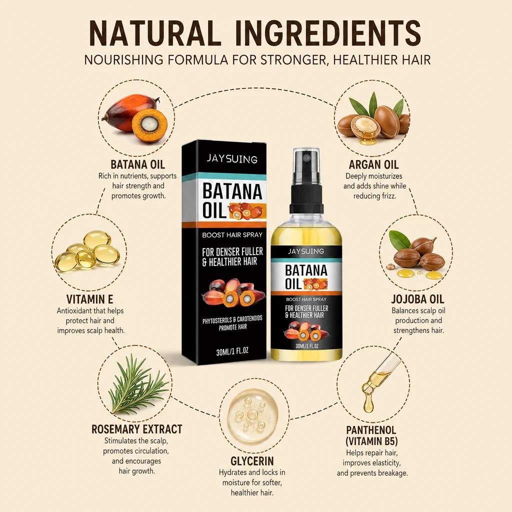 Semprotan Rambut Minyak Batana - Hair Care Orange ulasan dan harga