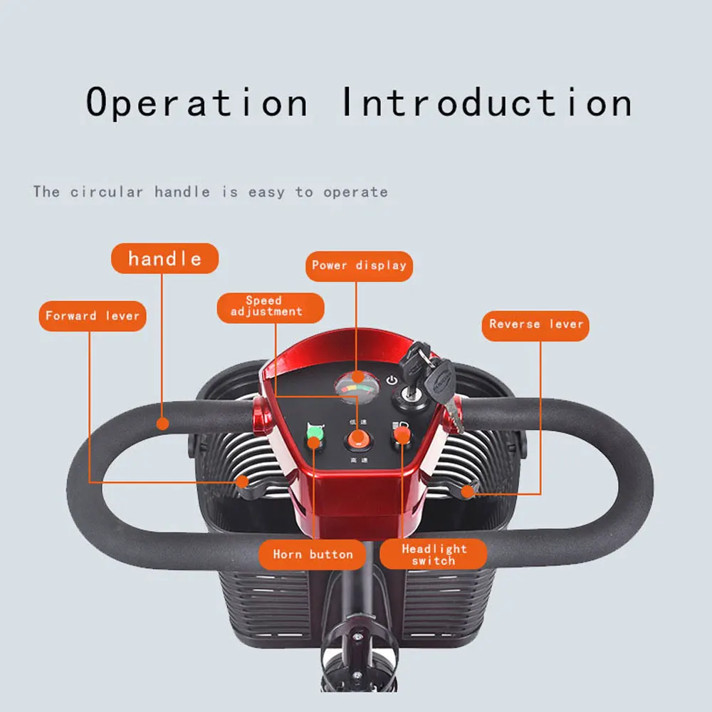 Various Useful Functions Original Factory Wholesale Four Wheeled Electric Vehicle