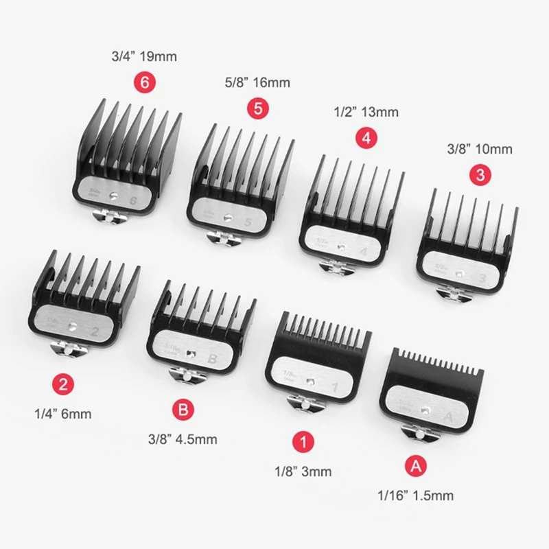 Universal Hair Clipper Limit Comb Guide Attachment Size Barber Replacement