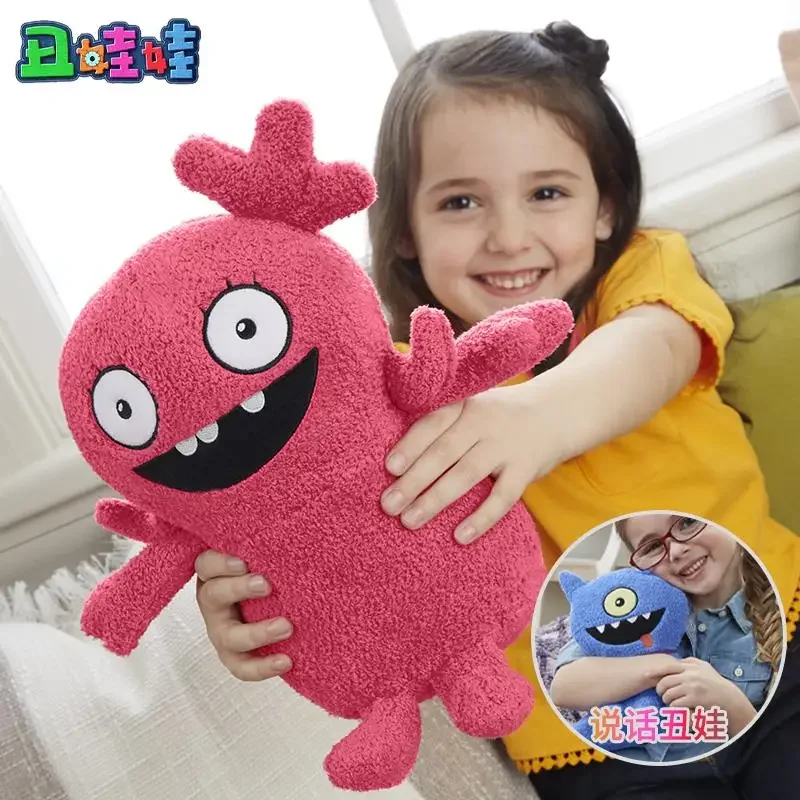 

Hasbro Ugly Dolls Moxy Sonore Talking and Vocalising Plush Dolls Cute Funny Stuffed Animal Trinkets Personal Decoration Gifts