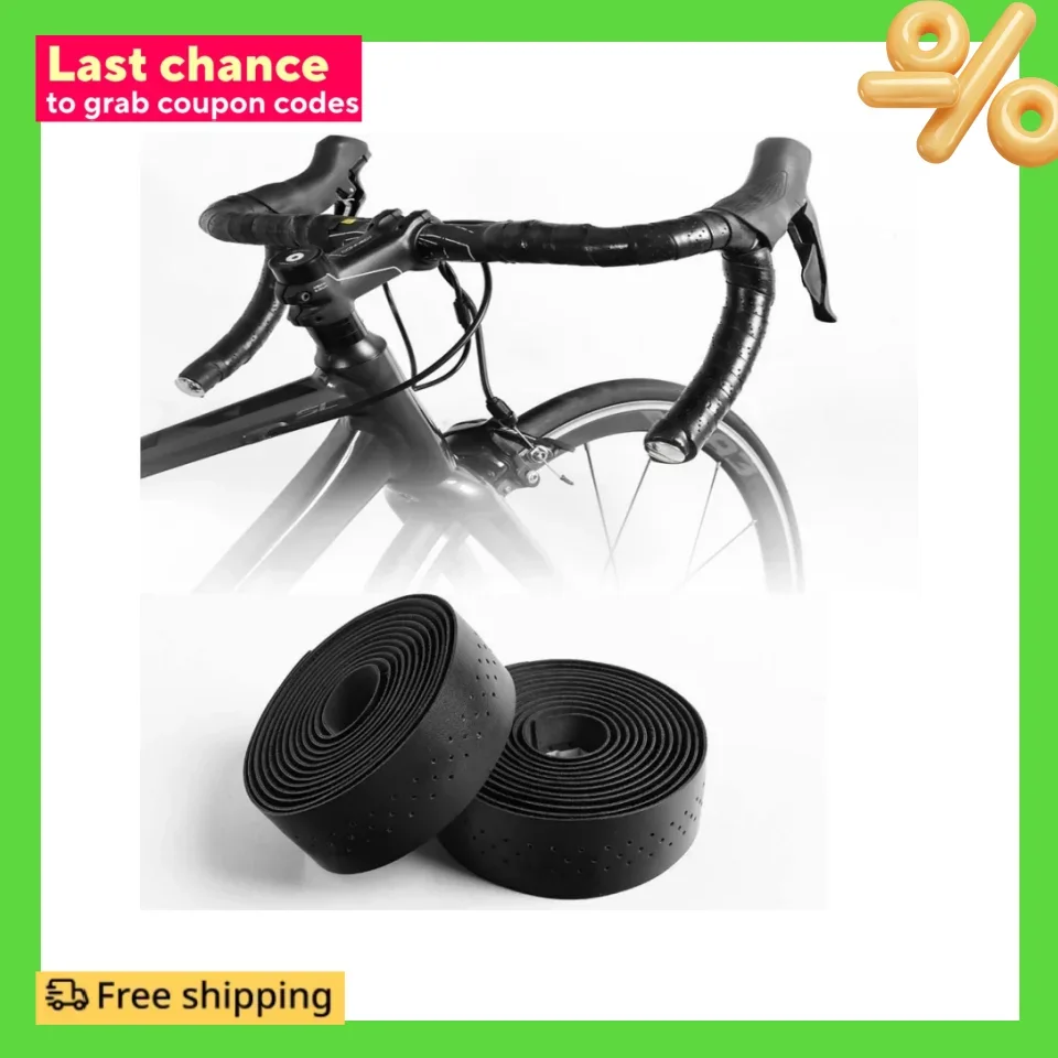 EVA Handlebar Tape  High Tenacity Bar Tape  Adhesive Bar Tape Bike Handle Shock Absorbing With Hole for Road Bike