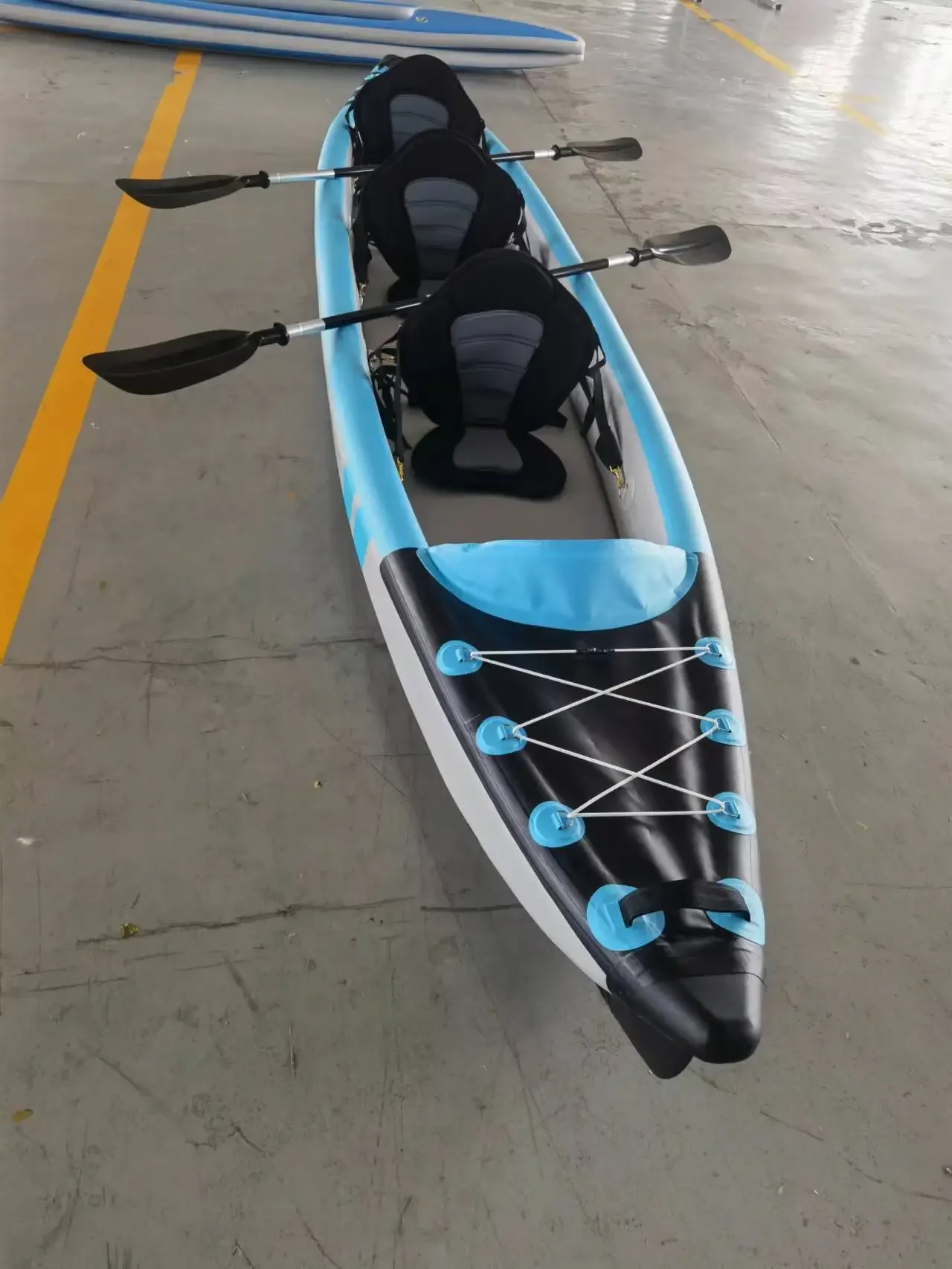 Premium Kajak Paddle Boot Pedalboot Angelkajak