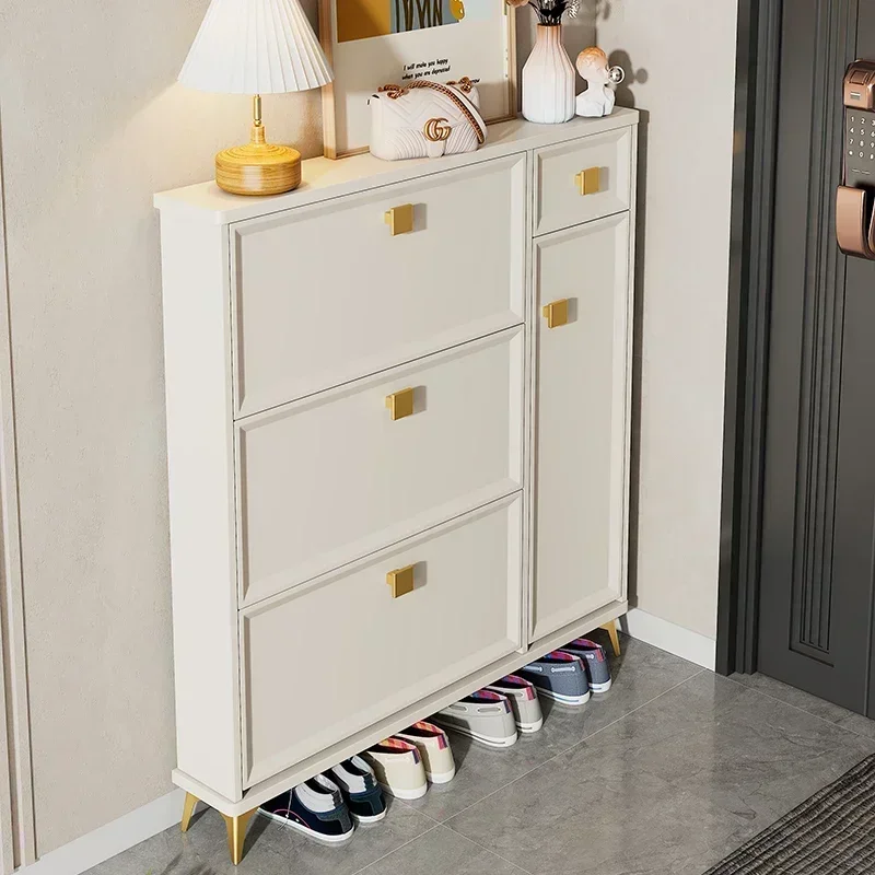 

Household Storage Shoe Cabinet Modern Entryway Ultra Thin Designer Shoe Cabinet Space Saving Zapateros Furniture Living Room