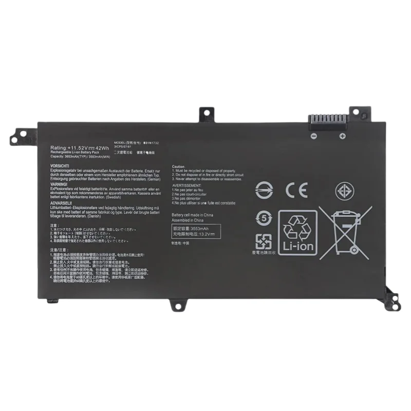 11.52V 42Wh جديد B31N1732 بطارية الكمبيوتر المحمول ل ASUS VivoBook X430UA X430UF X430UN X430FA X430FN X571G X571LH X571GT #2