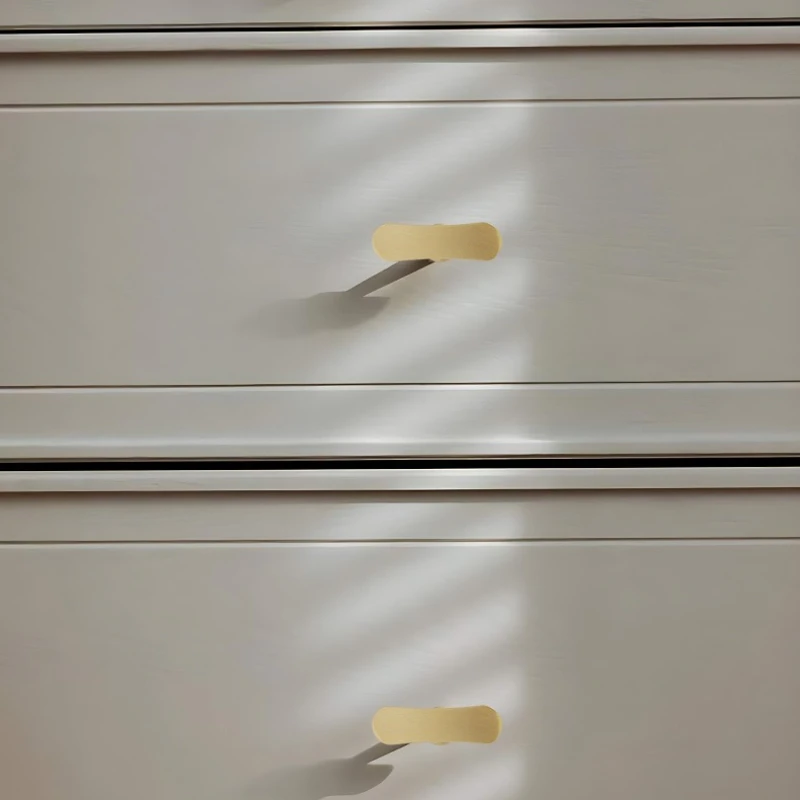 Dooroom Brass T-bar Handle Furniture Handles Cabinet Knobs Plain Minimalist Italian Modern Design Cabinet Drawers  Knob