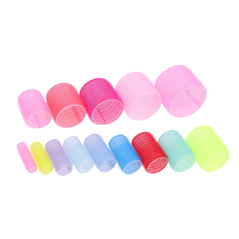 

6Pcs/Set Different Size Self Grip Hair Rollers Magic Curlers DIY Home Use Hairdressing Roller Hair Styling Tool