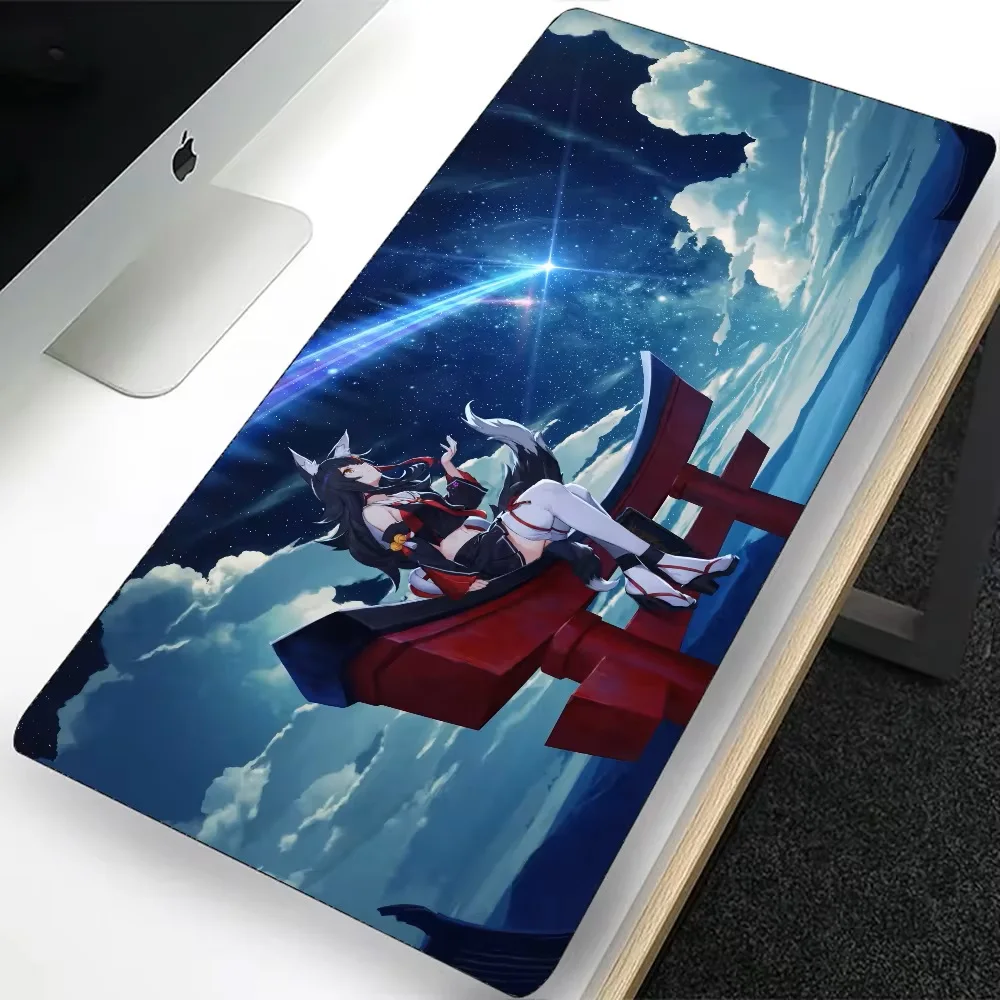 Ookami Mio Hololive Large Gaming Mouse Pad Computer Mousepad PC Gamer Laptop Mouse Mat Office Mausepad XXL Keyboard Mat Desk Pad