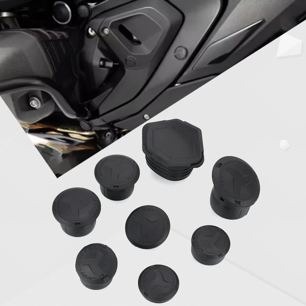 

R1300GS Frame Hole Cover Caps Plug Decorative Frame Cap Set R 1300GS R1300 GS ADV Adventure 2023 2024 2025 Motorcycle