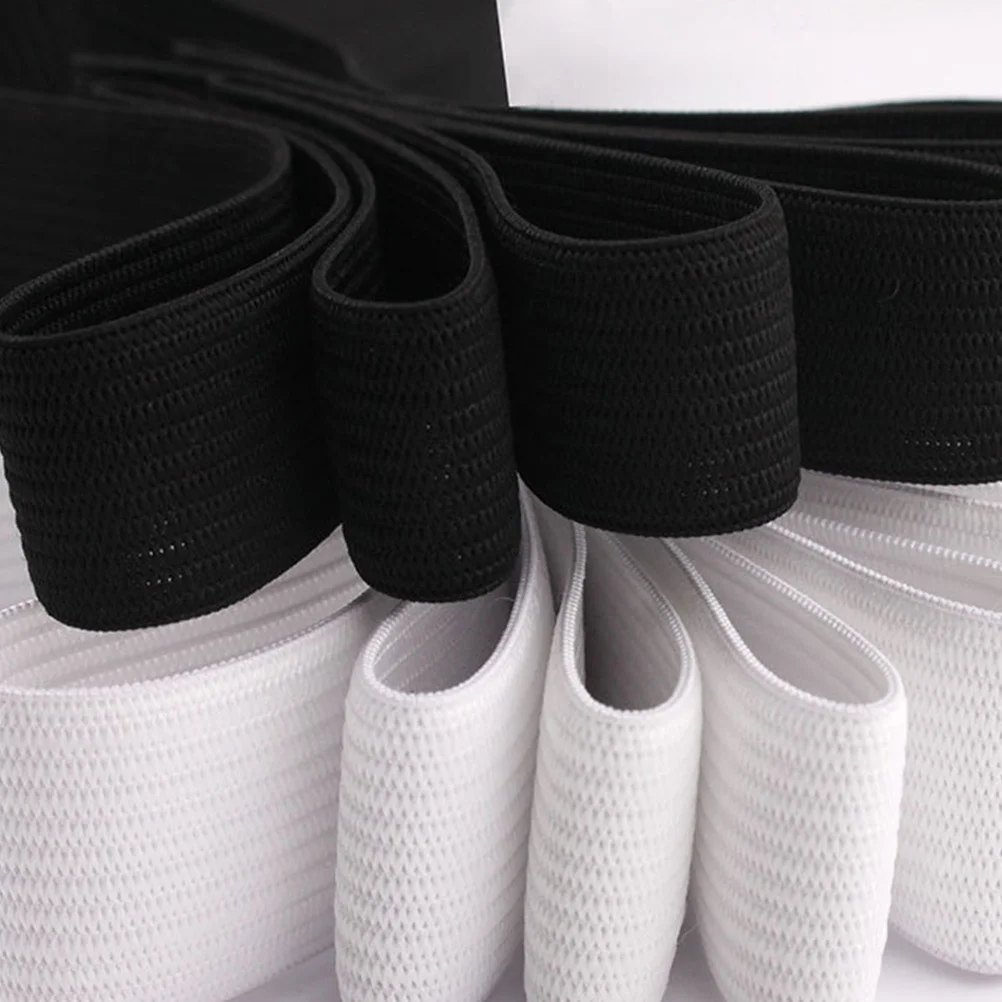 

40 Meters Braided Elastic Band For Garment Sewing Diy Accessories Home Sofa Straps Trousers Clothing Craft Repair Handicraft