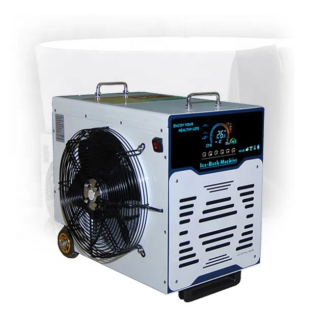 

1HP 0.8HP Automatic Hot Bath & Ice Baths Machine 220V Cold Plunge Chiller with Pump & Motor Recovery for Bath Recovery