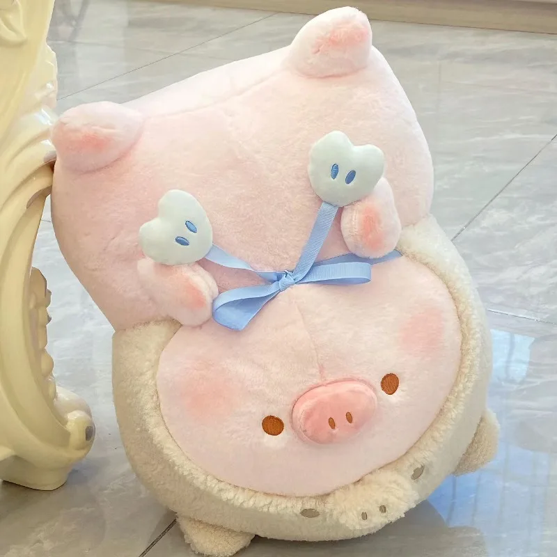 Une peluche cochon douce et paresseuse, ce ami câlin porte que des beaux rêves et des câlins confortables comme cadeau d'anniversaire