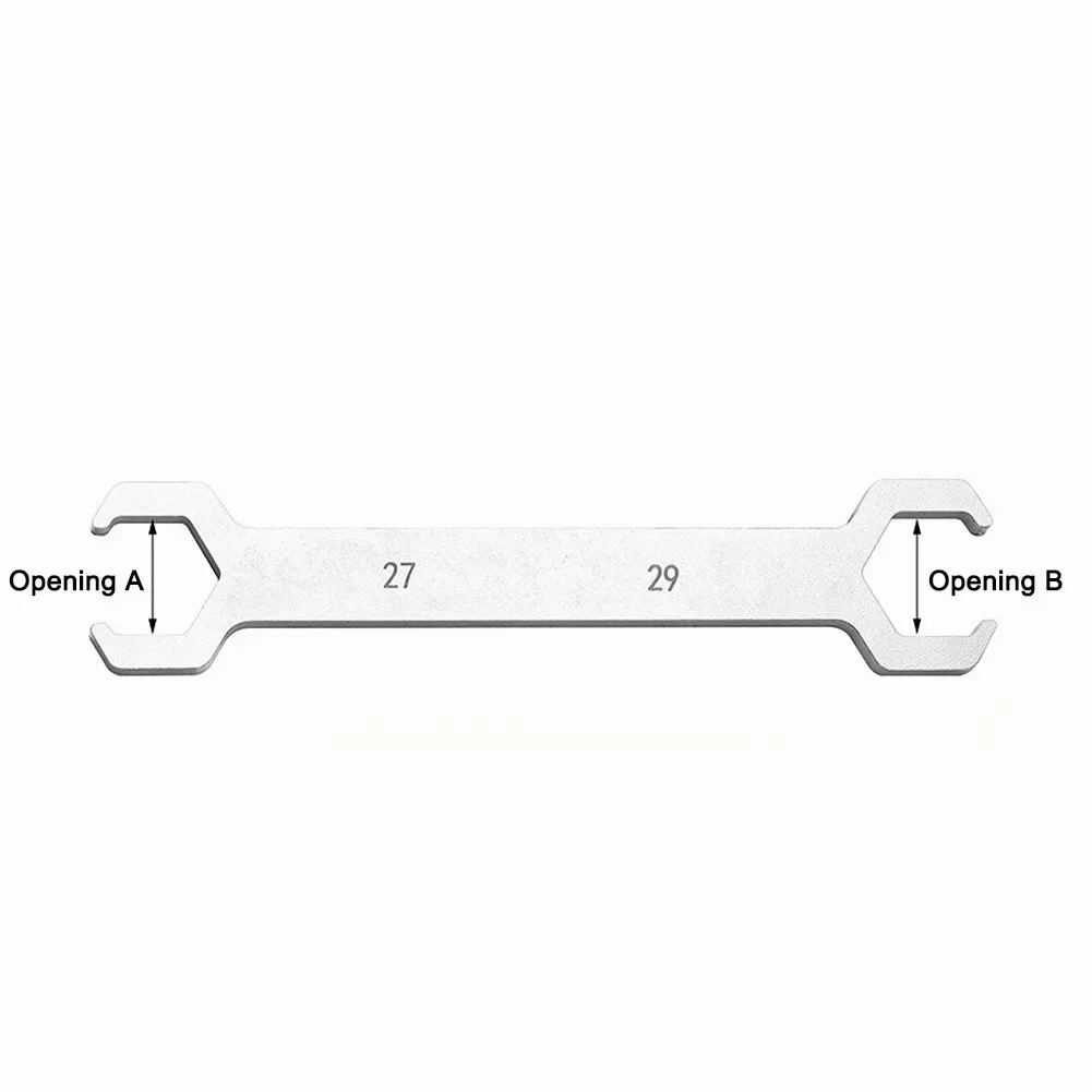 Dual Opening Wrench for Underfloor Heating Valve Repair Engineered Steel Construction with Leak Proof Seal and Comfortable Grip
