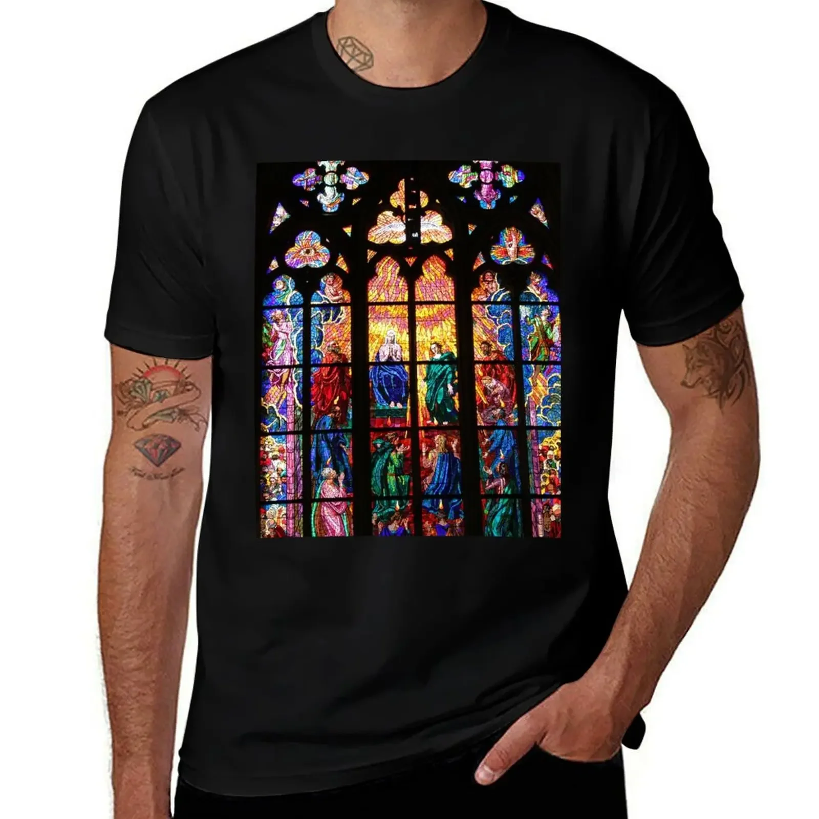 

Stained Glass T-Shirt Funny t-shirts funny gifts custom t shirt anime shirt sweat shirts, men