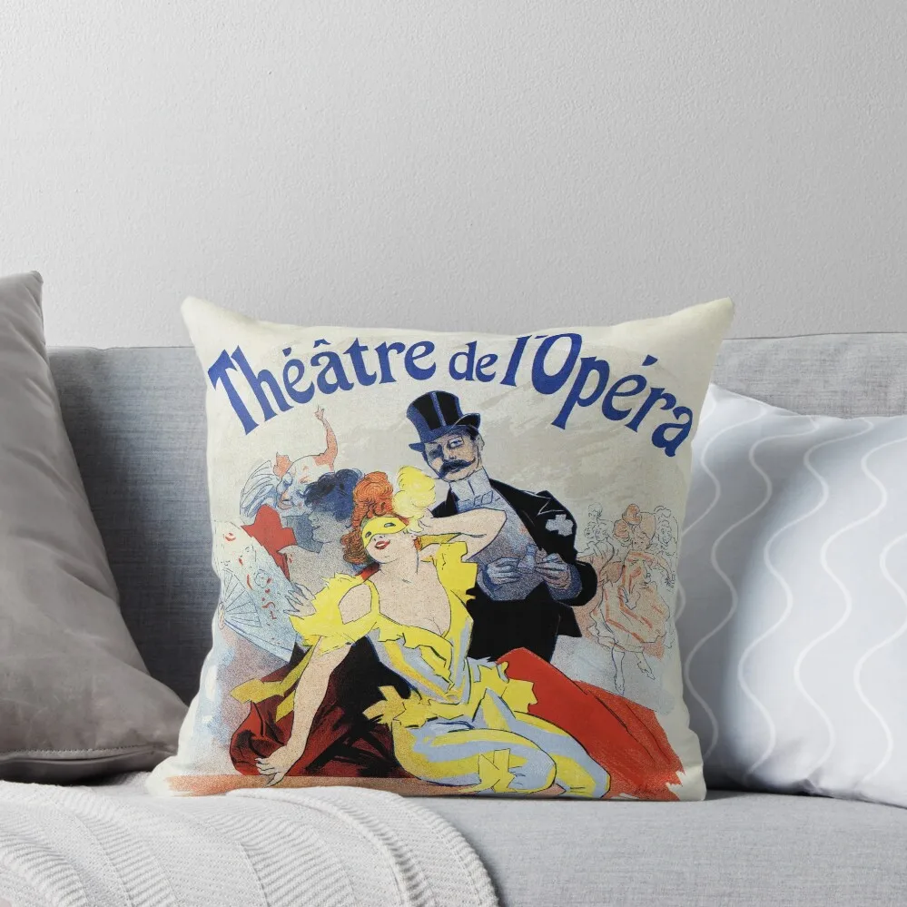 1897 Masquerade ball Paris Opera Throw Pillow pillow pillowcase Couch Pillows pillow